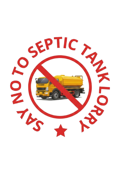 Say no to septic tank lorry