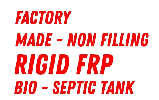 Factory-Made Rigid FRP Bio Tank System